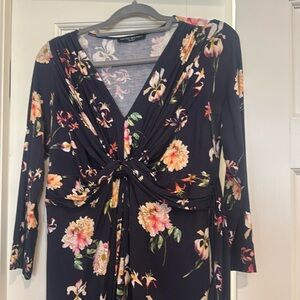 Beautiful floral maternity dress. Italian made. Excellent condition.